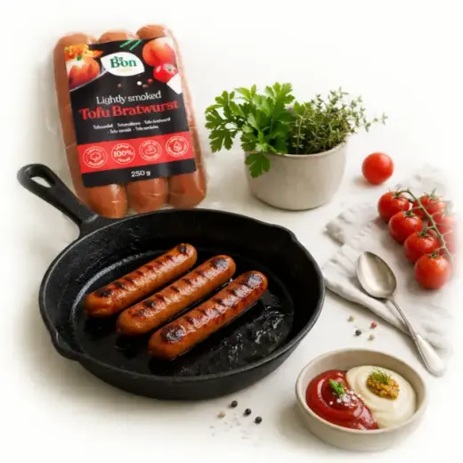 BonVegan plant-based bratwurst