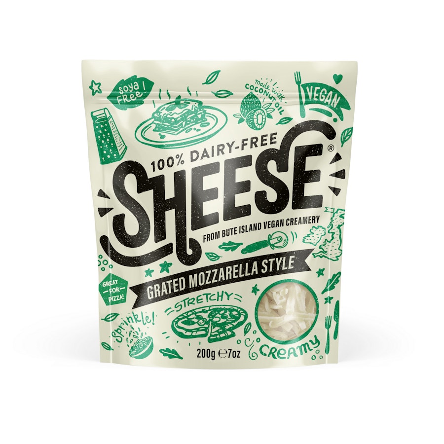 Sheese Mozzarella Grated 200g